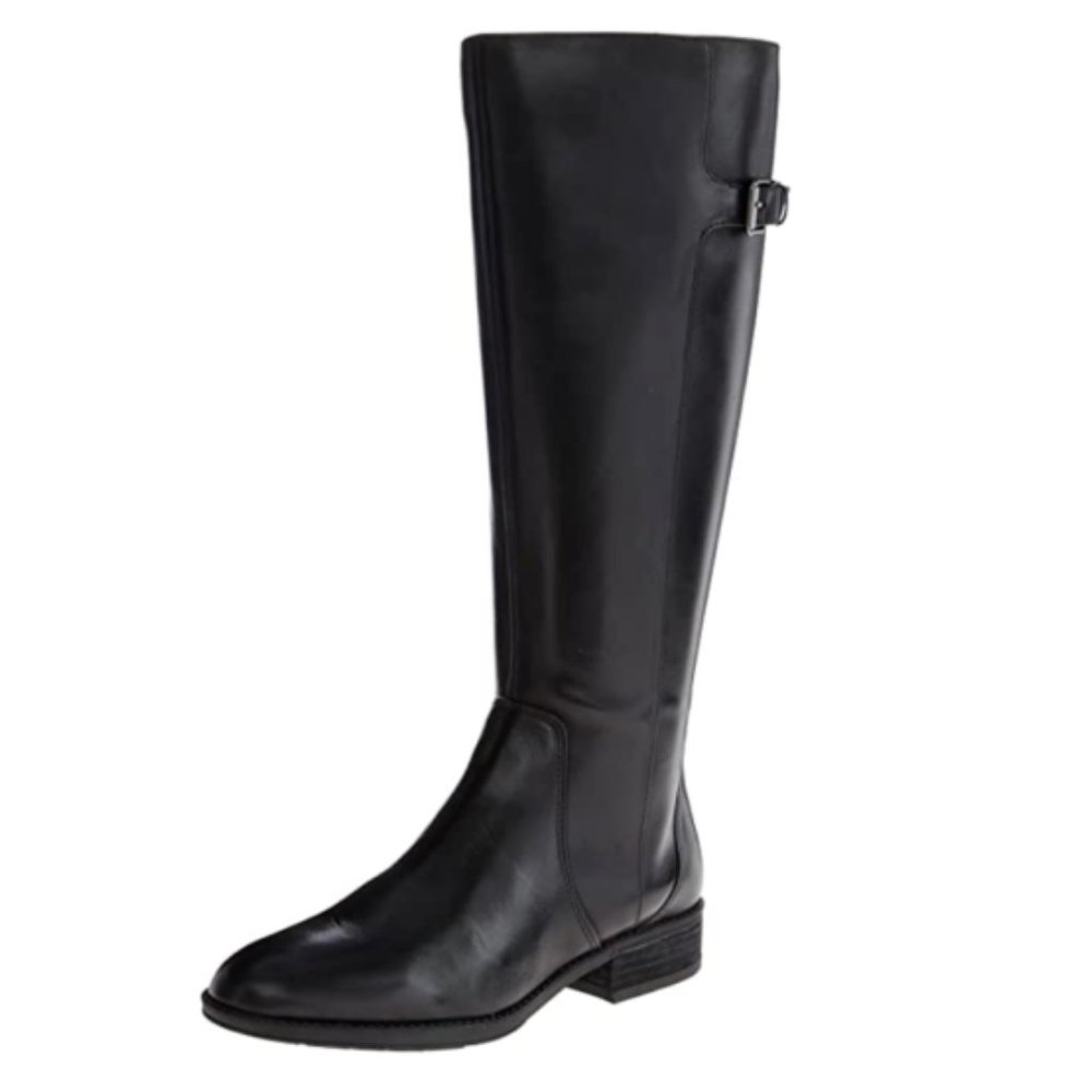Sam Edelman Patton 2 Black Leather Riding Boots